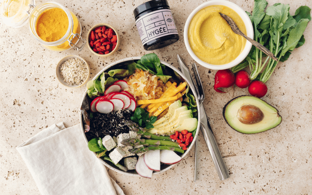 Skin beauty recipe – Beauty Bowl & Adaptogenic Dressing