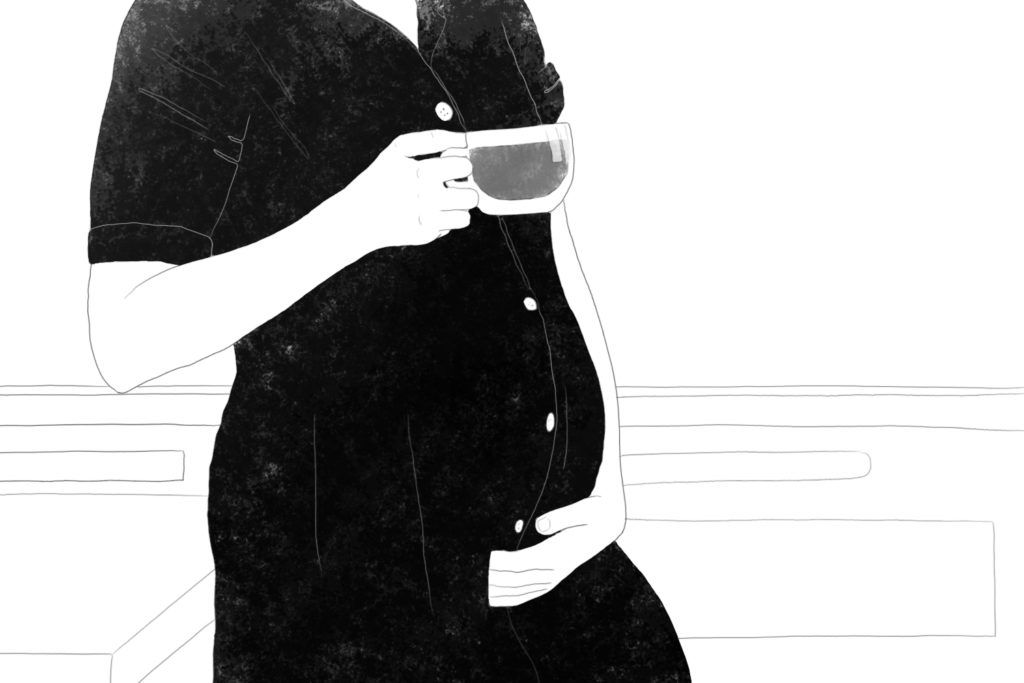 La tisane de framboisier, fin de grossesse