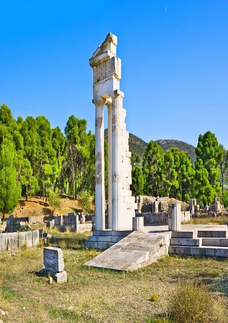 Remains of the temple of Asclepius, photo ©eFesenko/Shutterstock.