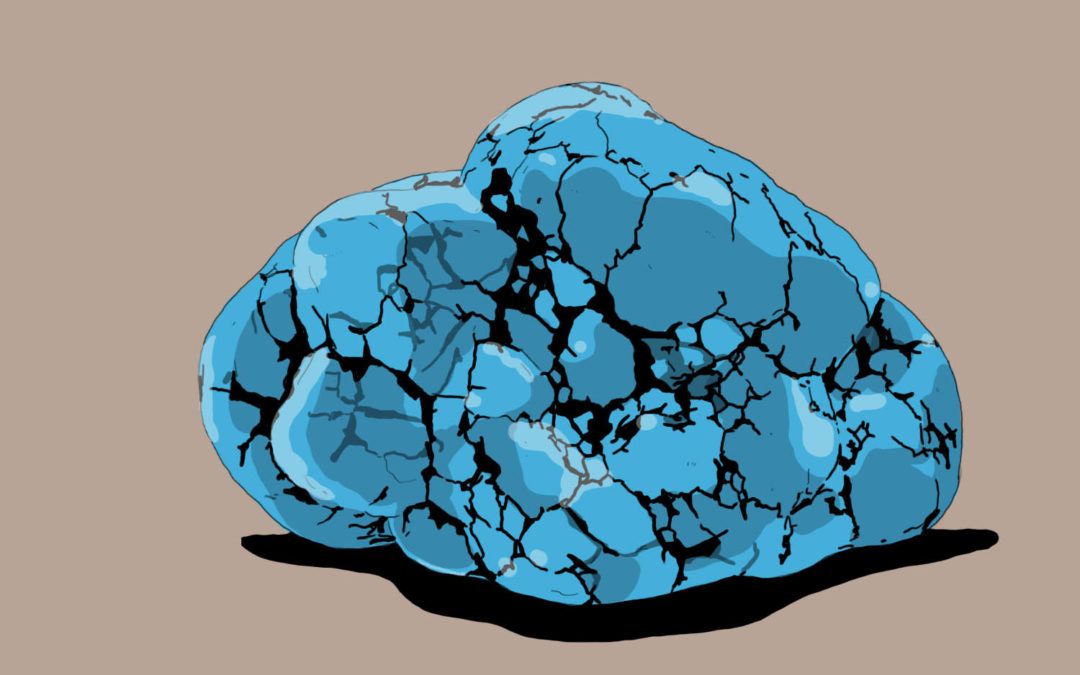 Turquoise en lithothérapie : bienfaits et propriétés