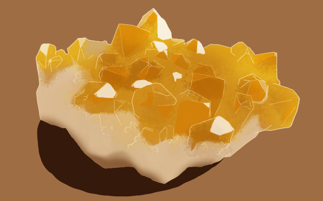 La citrine en lithothérapie : vertus, propriétés et signification
