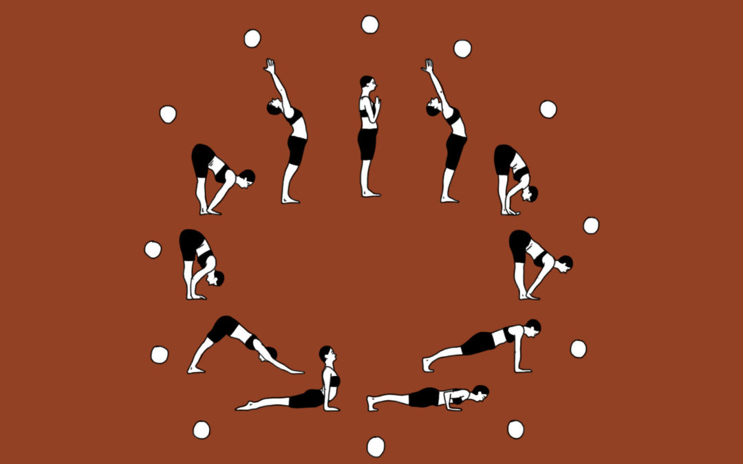 La salutation au soleil en yoga